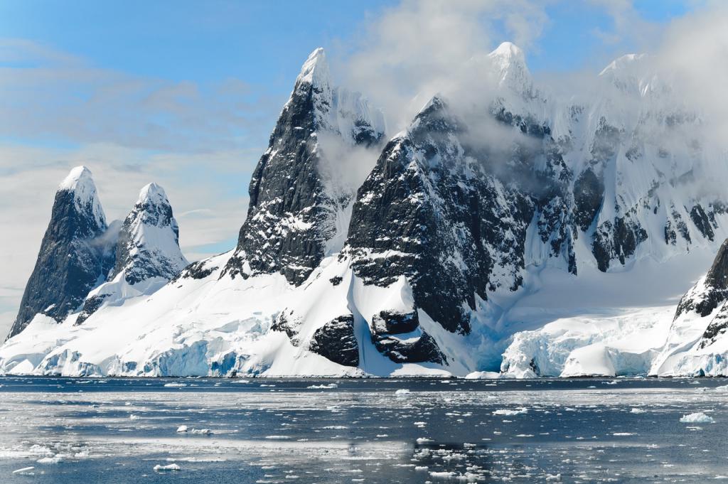 горы антарктиды