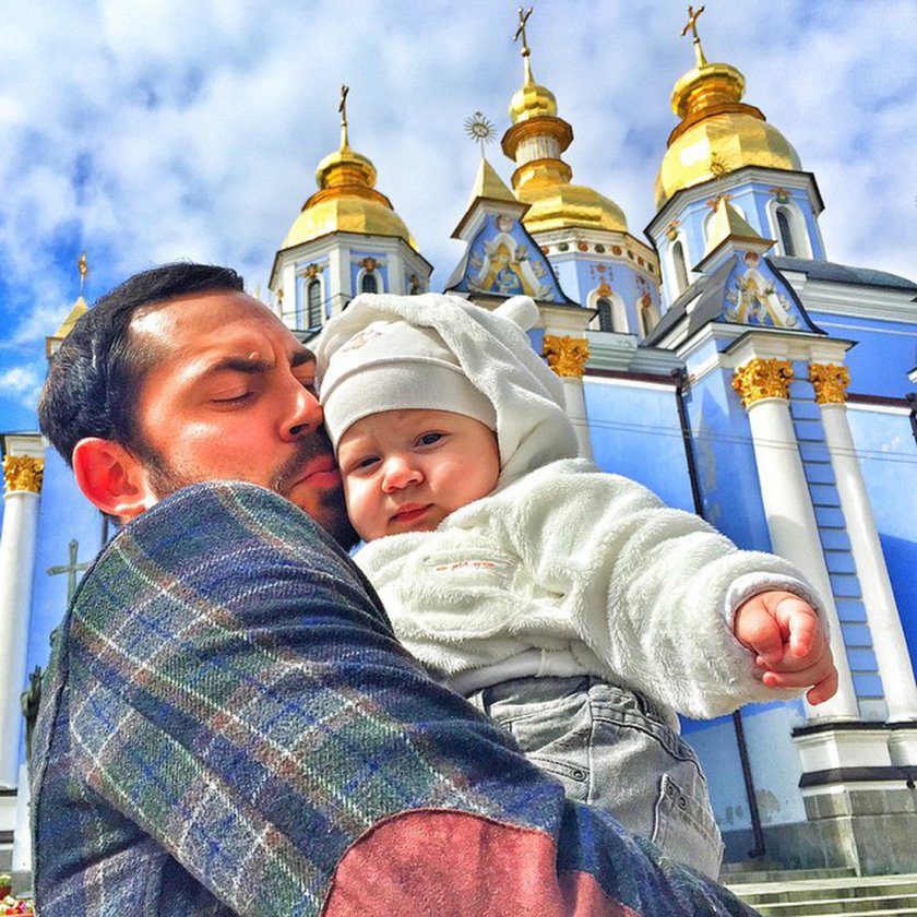 Андрей с дочерью