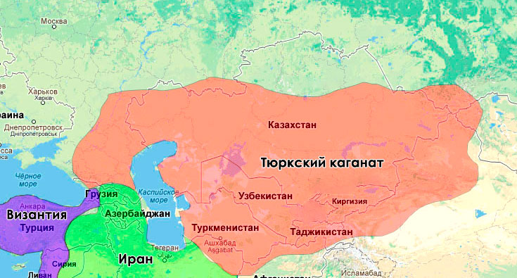 Западно-тюркский каганат этнический состав