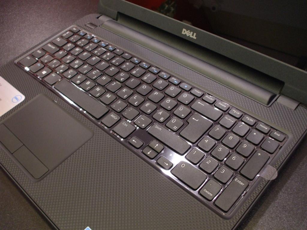 клавиатура и тачпад ноутбука Dell Inspiron 3521