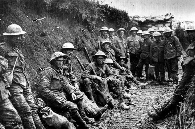 Солдаты в 1914 году