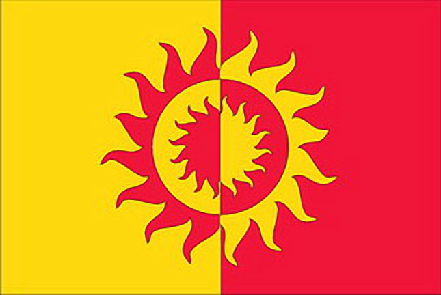 Флаг района Солнцево