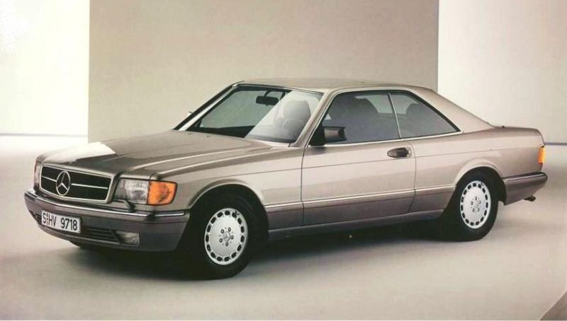 w126 mercedes купе