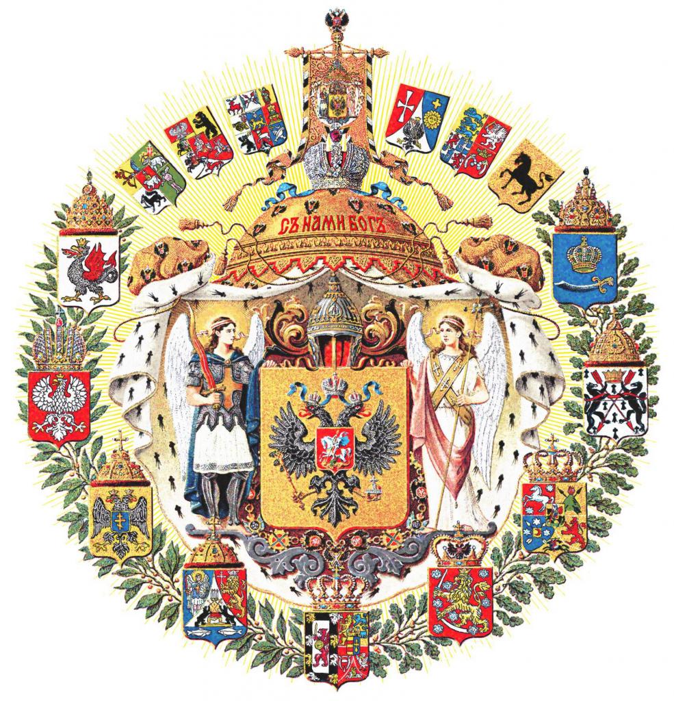 Герб Российской империи при Александре III