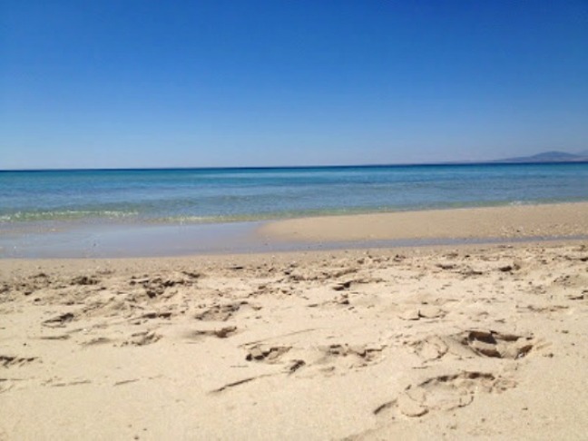 песчаные пляжи Кассандры
