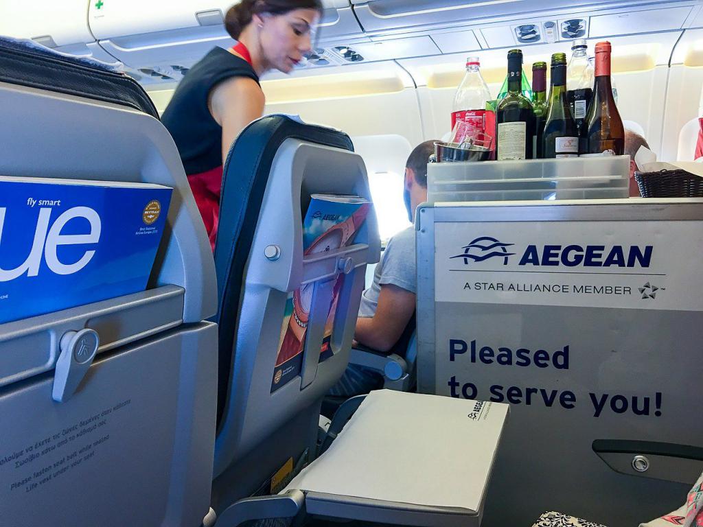 Авиакомпания Aegean Airlines отзывы о сервисе