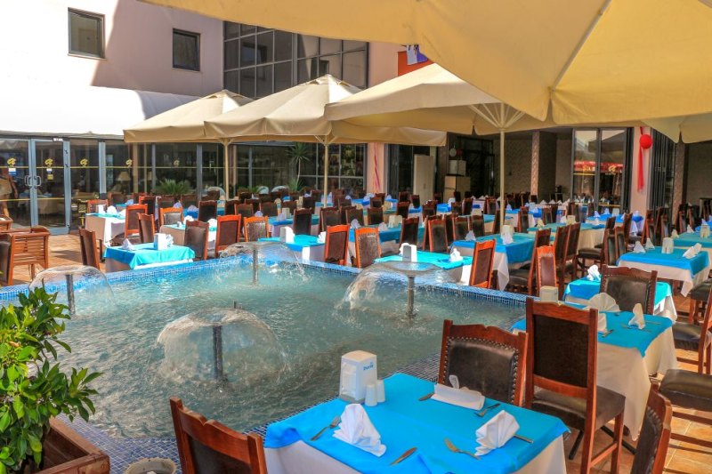 Ресторан в отеле Club Aqua Plaza 4* в Турции