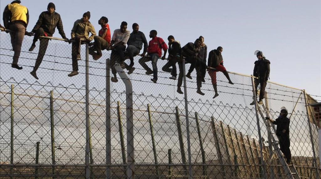 Физические барьеры для иммигрантов
