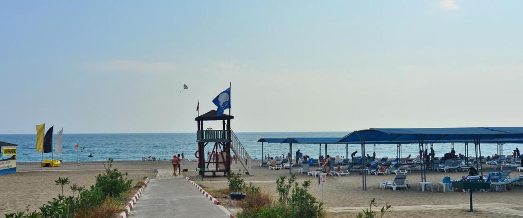 Cenger Beach 5* (Турция, Сиде) пляж