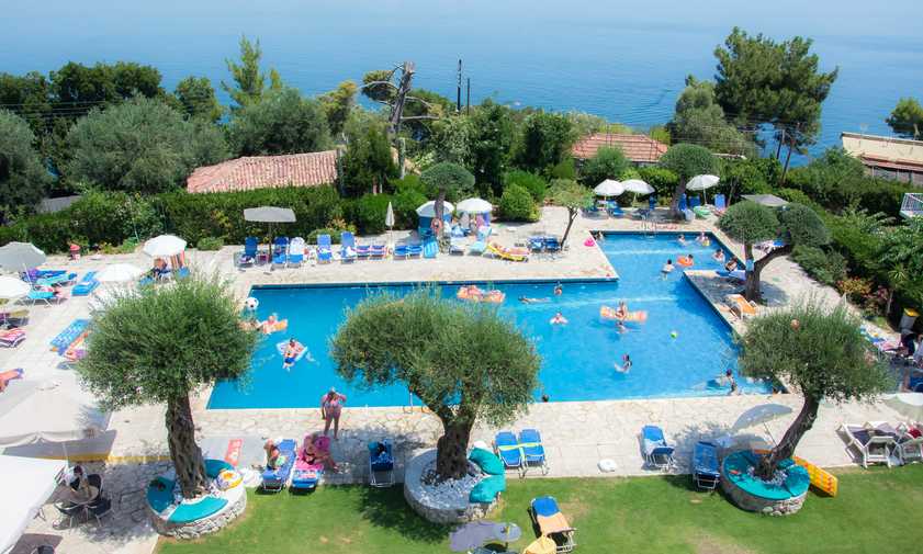 Alexandros Hotel 4* бассейн и море