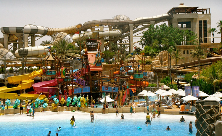Лучший аквапарк в Дубае