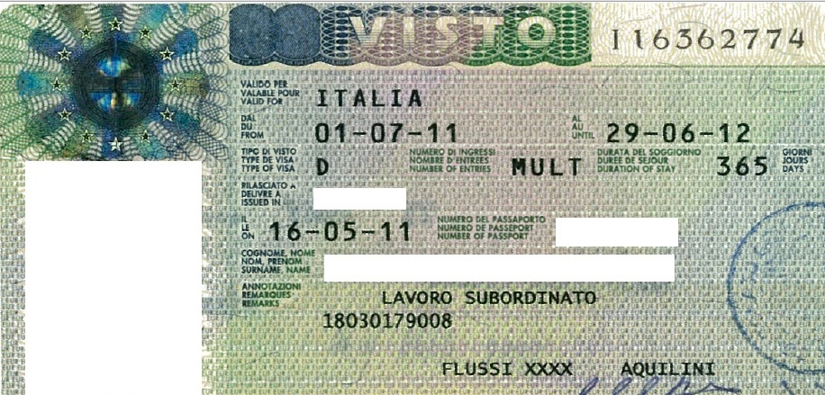 Шенген в италию требования