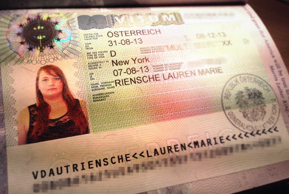Шенгенская виза в Австрию
