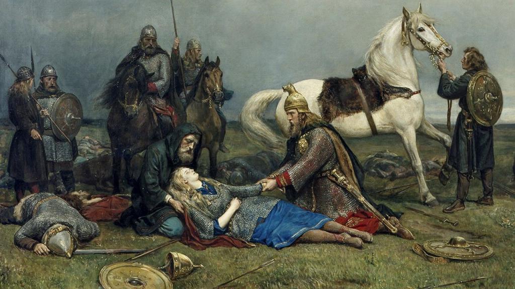 Петер Николай Арбо, картина "Смерть валькирии"