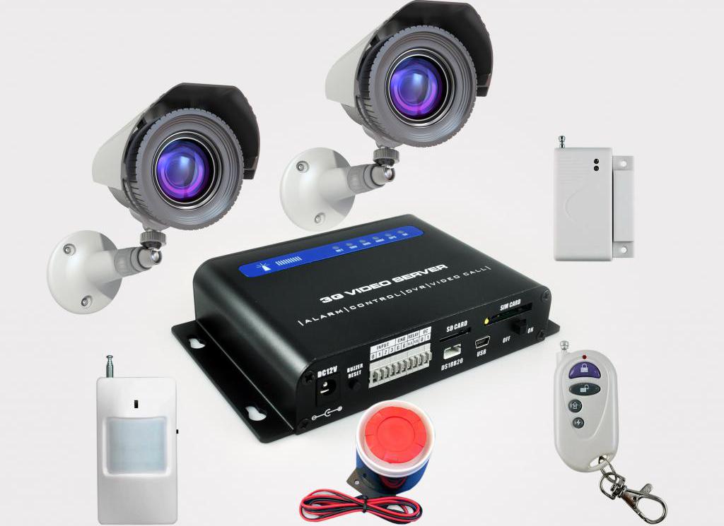 GSM-сигнализация для дома с видеокамерами