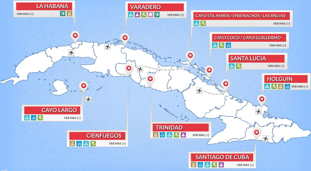 Популярные островки Кубы
