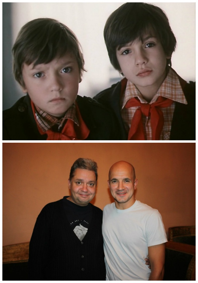 Петров и Васечкин - в детстве и сейчас