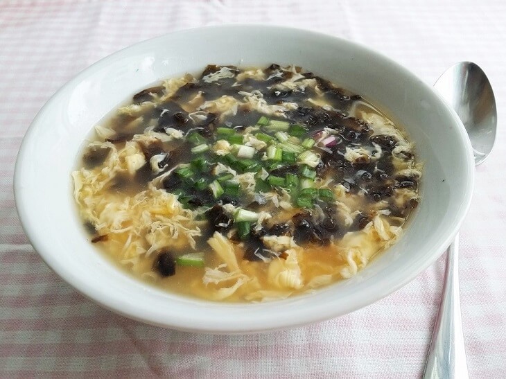Суп с водорослями по-китайски