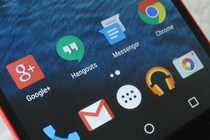 Google Hangouts на ОС Android