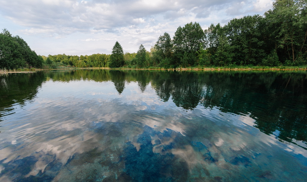Казанское голубое озеро