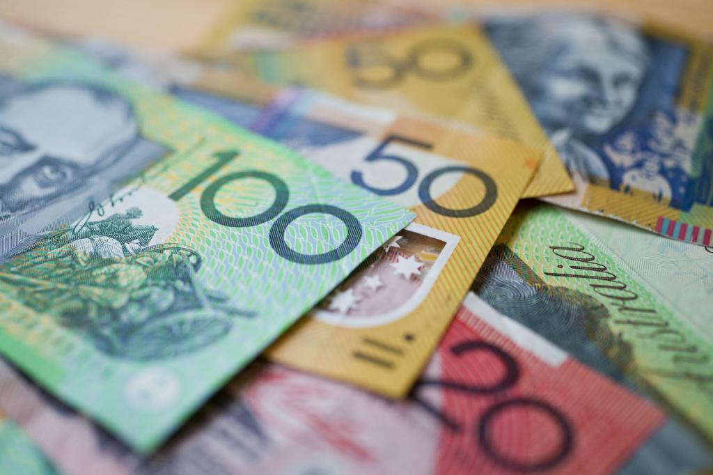 австралийские доллары, купюры