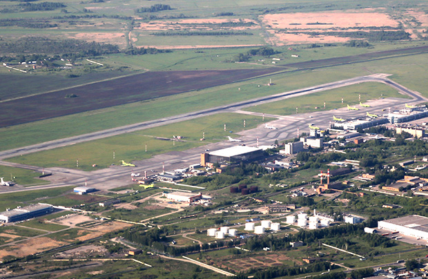 Аэропорт Толмачево в Новосибирске