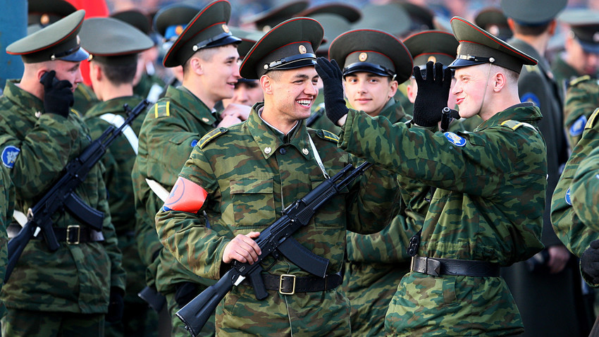 Русские солдаты