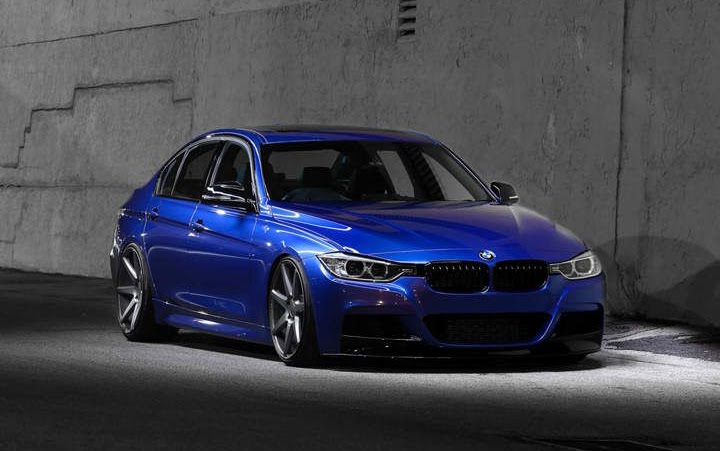 BMW f30 blue