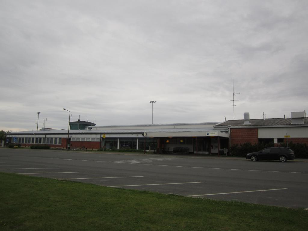 Вид на аэропорт Лаппеенранта
