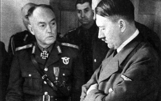 Ион Антонеску и Адольф Гитлер.