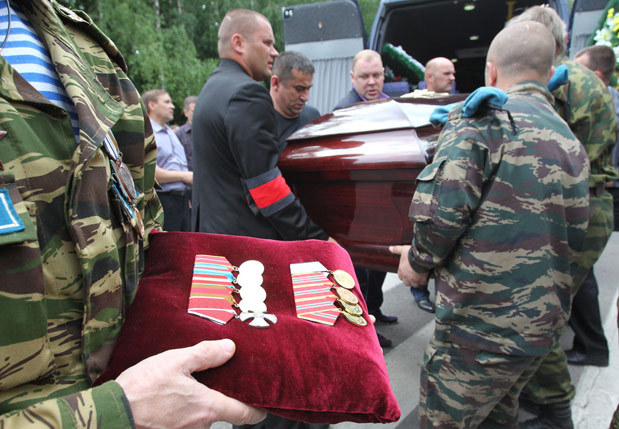 Похороны Юрия Буданова
