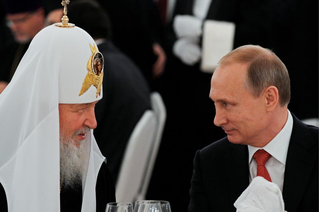 Московский Патриарх и Владимир Путин