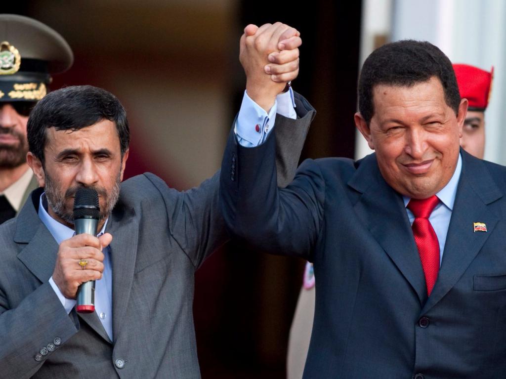 Ахмадинежад и Чавес.