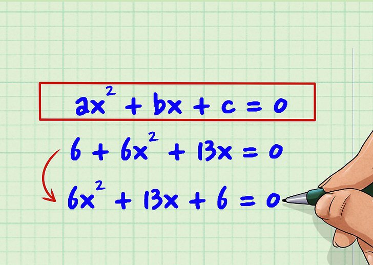 Квадратное уравнение и пример