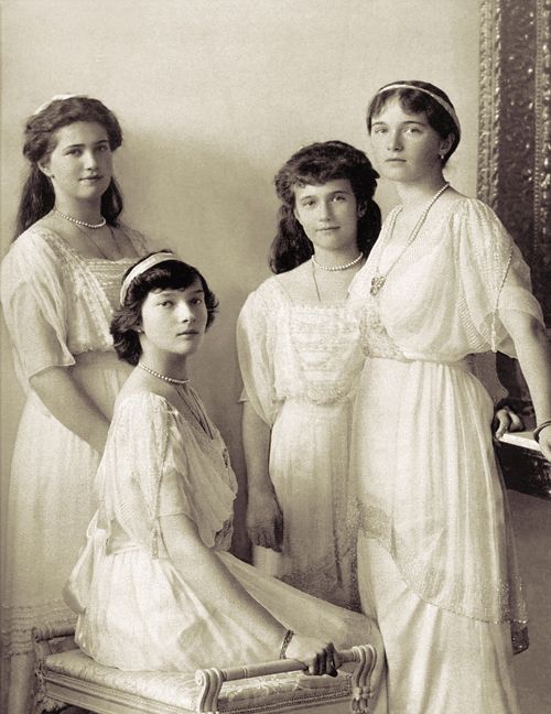 четыре дочери Николая 2