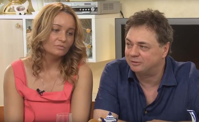Андрей Леонов и его вторая жена