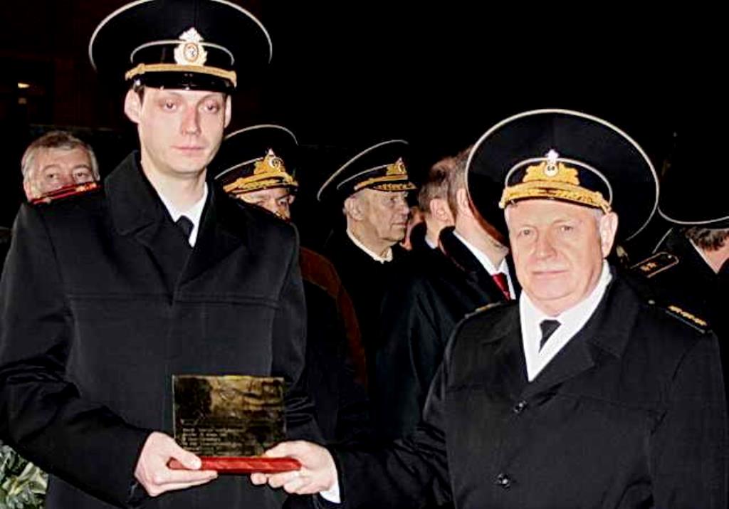 Игорь Касатонов с сыном Кириллом - подполковником юстиции