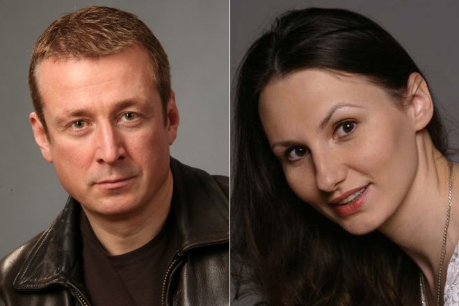 Сергей Апрельский и его жена Анна