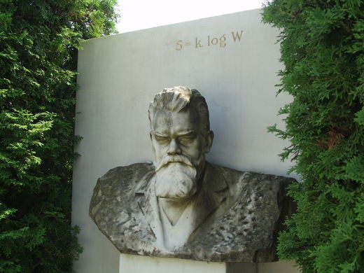 Надгробный памятник Людвигу Больцману