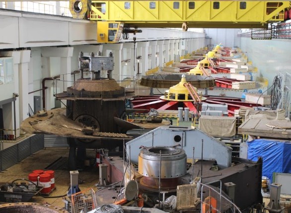 Реконструкция на Воткинской ГЭС