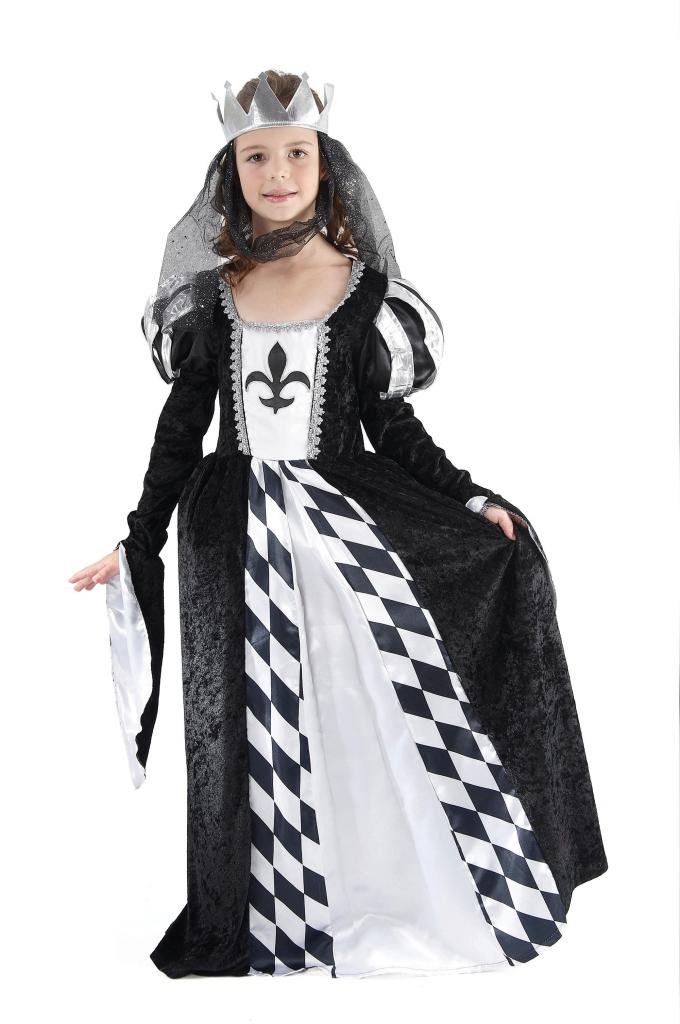 костюм для девочки шахматная королева