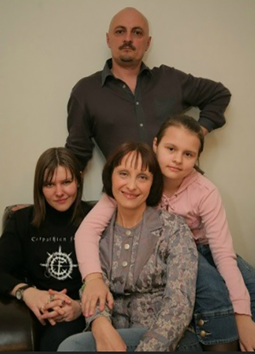 Светлана Рожкова и ее семья