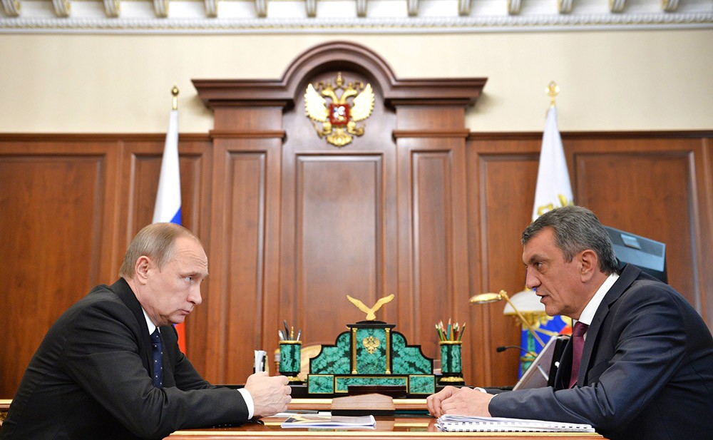 Меняйло и Путин
