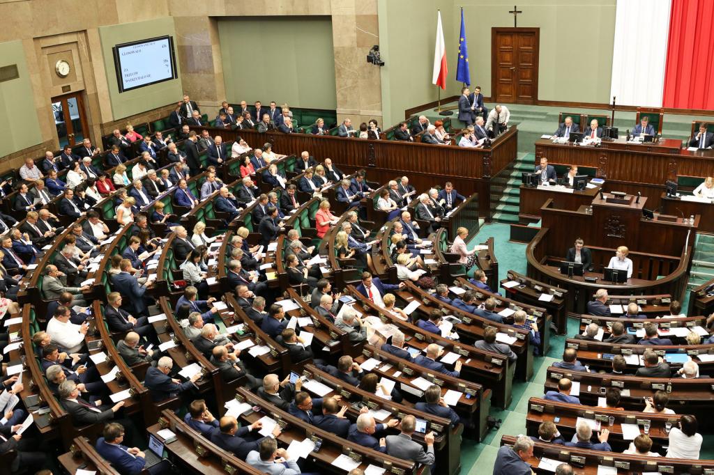 Польский парламент.