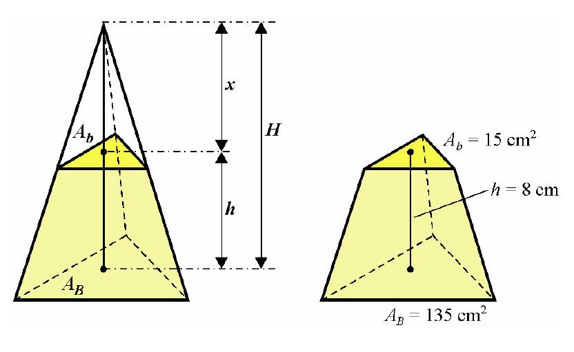 Правильная усеченная треугольная пирамида