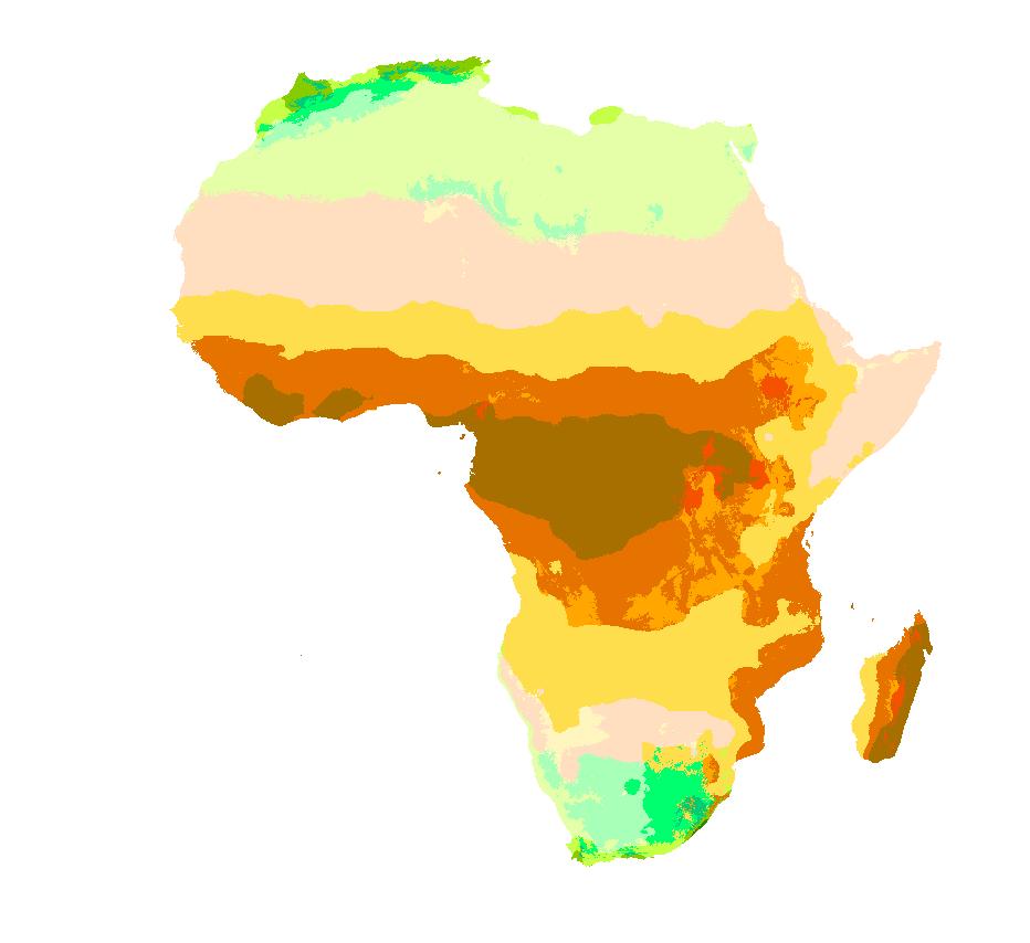 экономическо-хозяйственное деление Африки