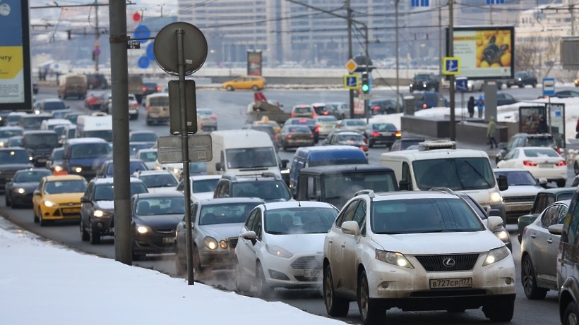 Пробки на Ленинградском шоссе