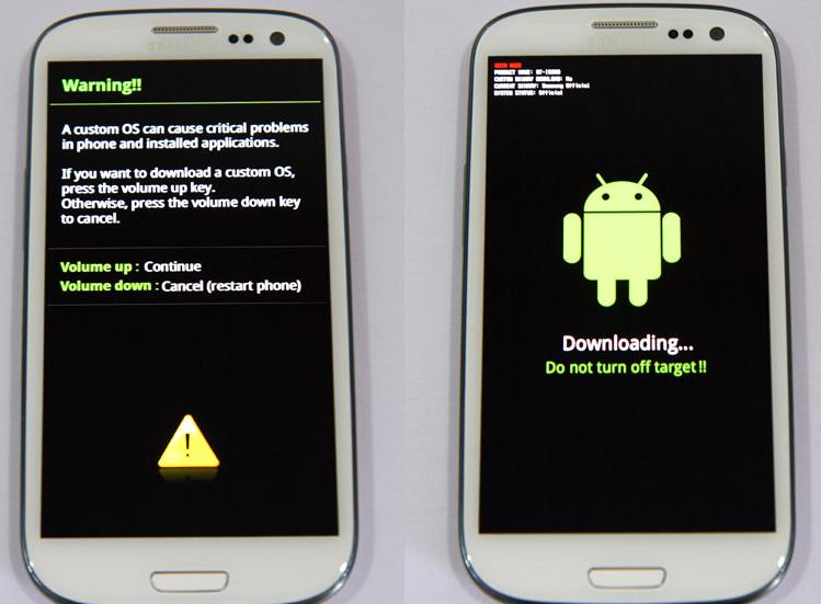 Прошивка Samsung Galaxy S3 через Odin