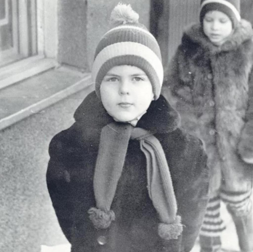 Дмитрий Борисов в детстве