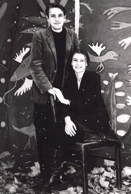 Арунас с Ингеборгой, 1991 г.
